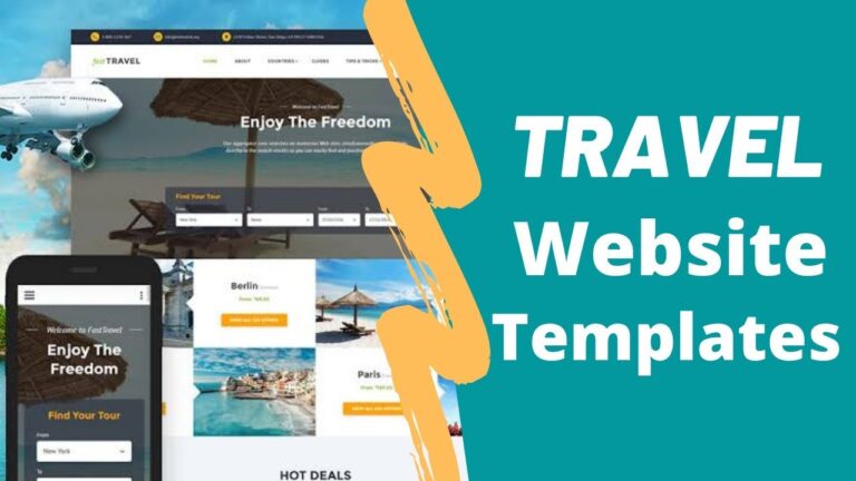Travels Website Design in Online – Best Travel Booking Websites