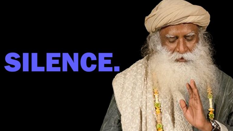 How Silence can change your Life – Sadhguru on the benefits of silence.
