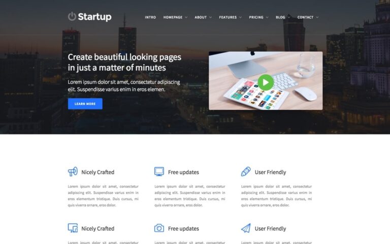 Website Templates free