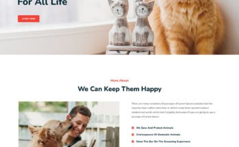 Pets Care Service Website