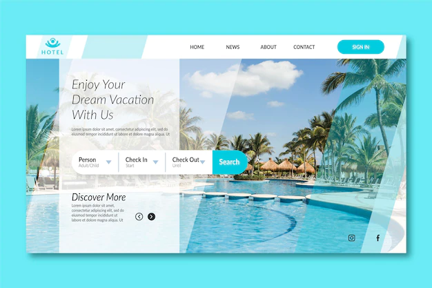 Tourism websites and hotels website Bangkok