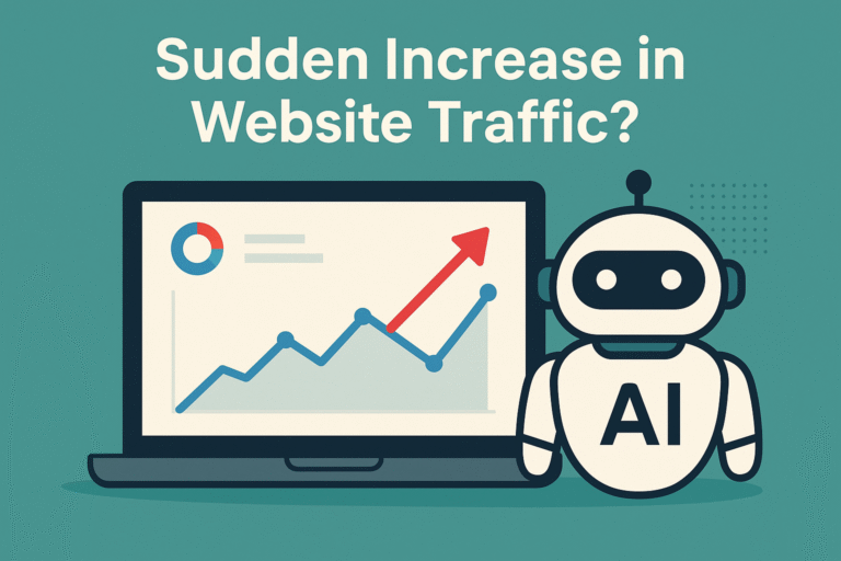 Sudden Increase in Website Traffic