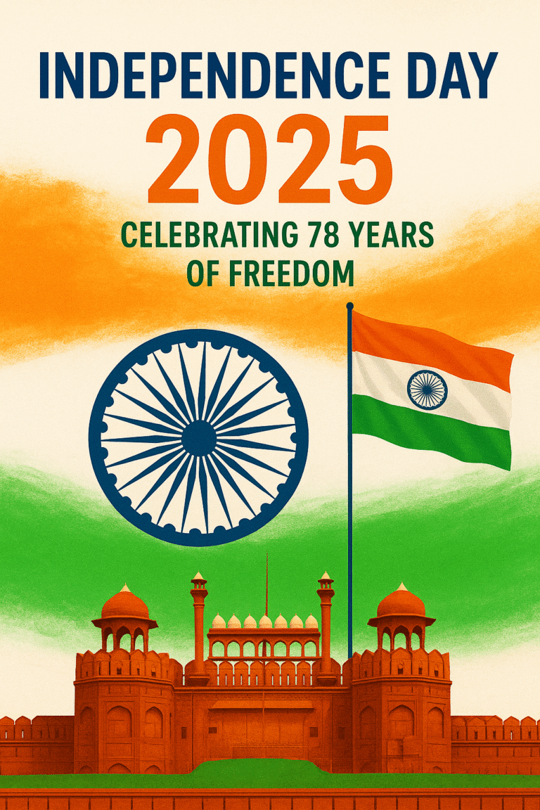Independence Day 2025 – Celebrating 78 Years of Freedom