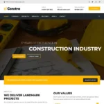 Construction Website Templates