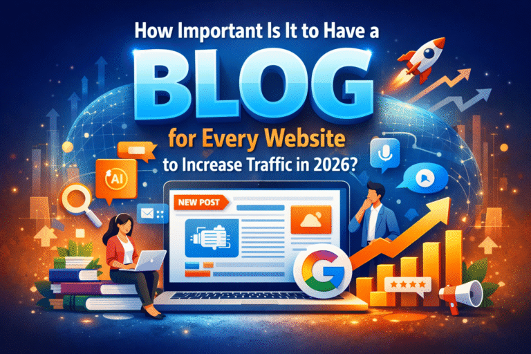 How Important Is It to Have a Blog for Every Website to Increase Traffic in 2026