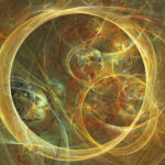 Superstrings, conceptual artwork