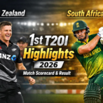 New Zealand vs South Africa