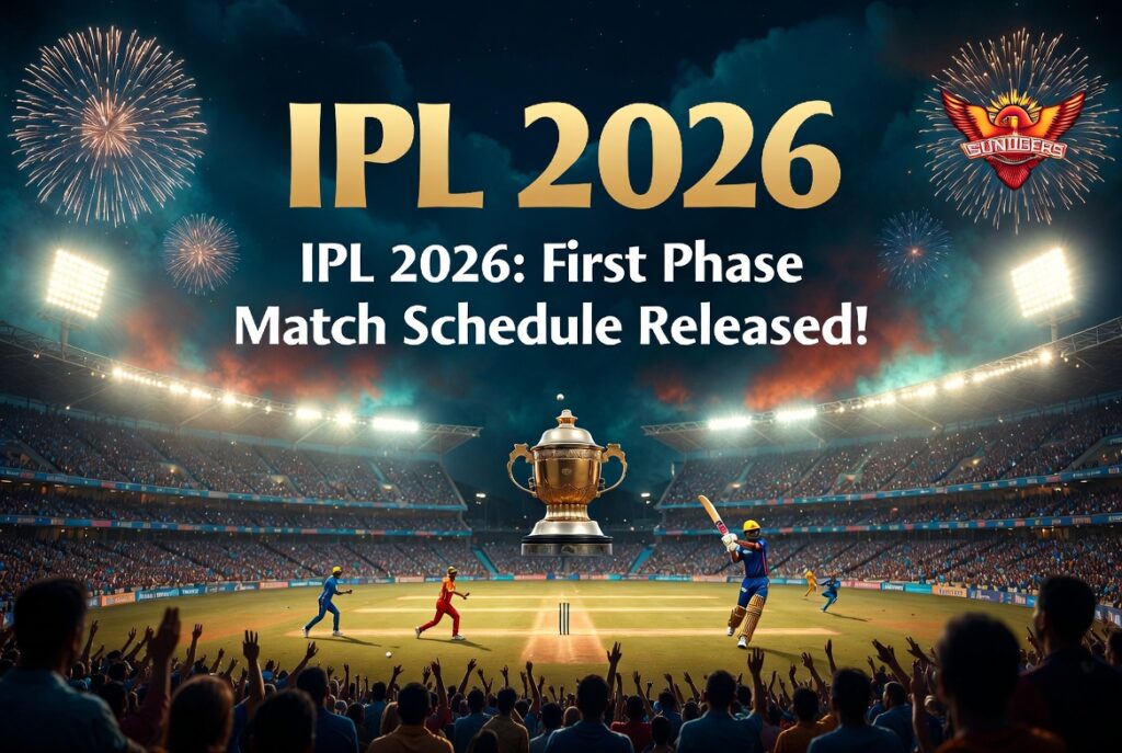 IPL 2026 Match Date Schedule Released 
