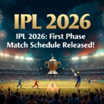 IPL 2026 Match Date Schedule Released