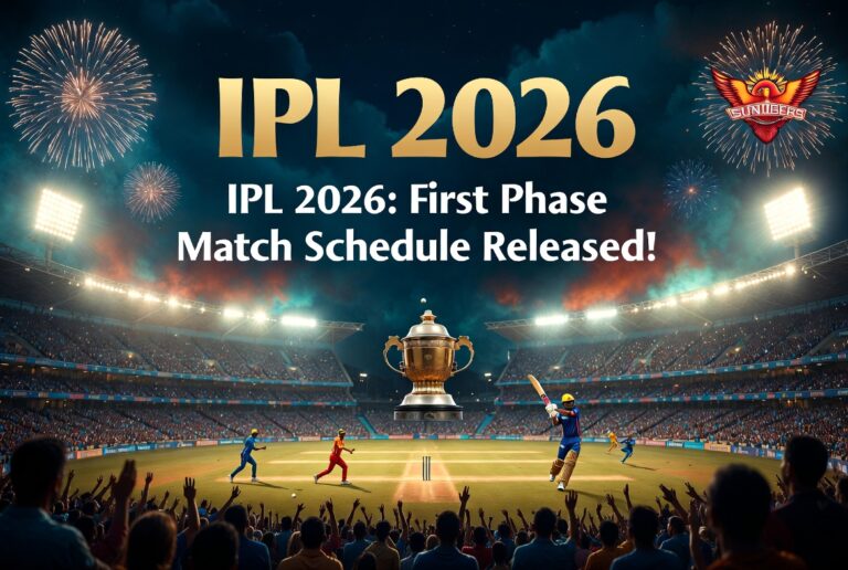 IPL 2026 Match Date Schedule Released