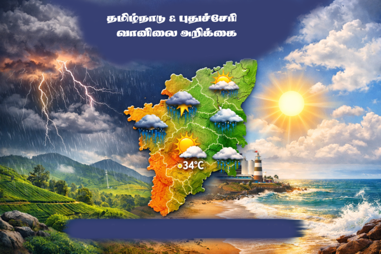 தமிழ்நாடு இன்று வானிலை