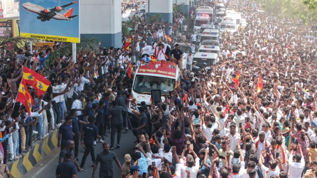 Vijay Roadshow Coimbatore Tiruppur 2026