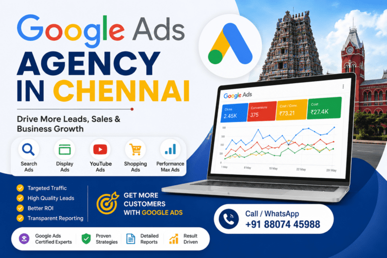 Google Ads Agency in Chennai