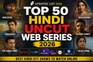 Top 50 Hindi uncut web series