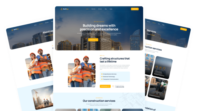 Builtup-Construction-Company-Website-Template