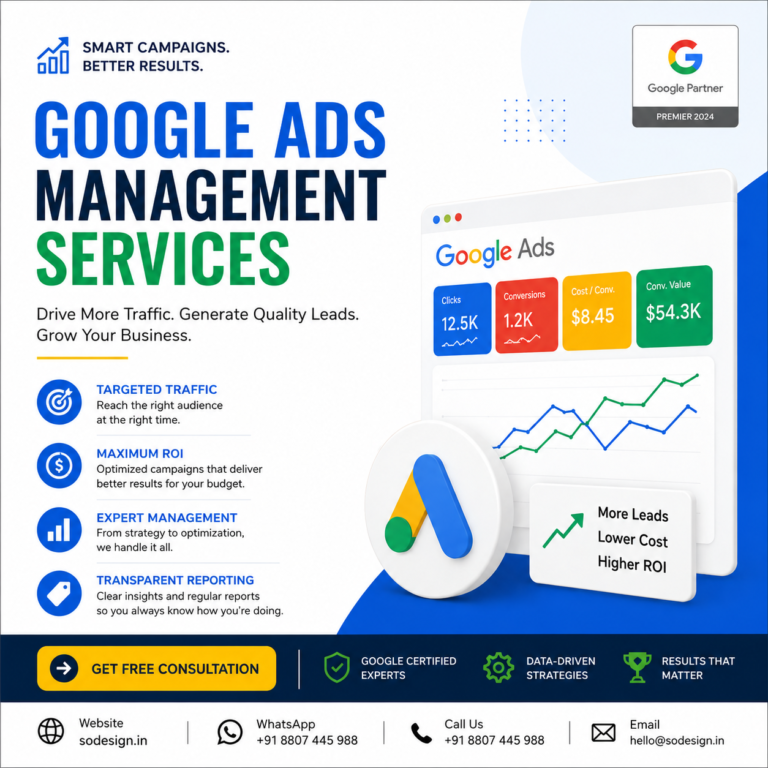 Google Ads management Services Provider - Google ads Expert