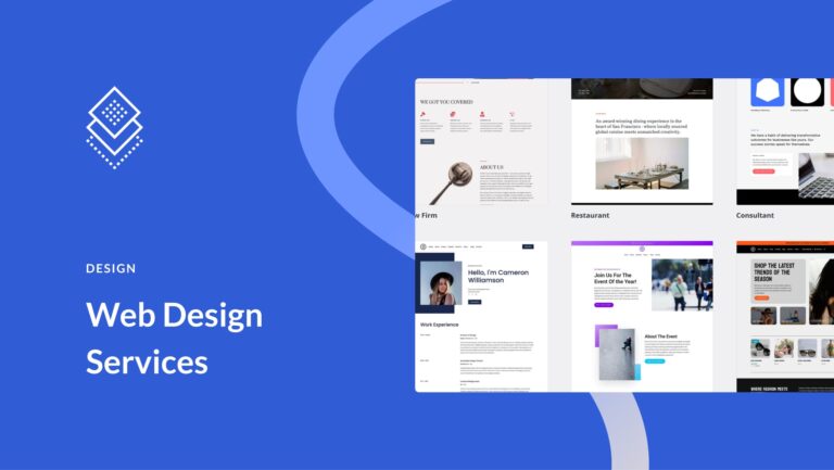 Online website design services