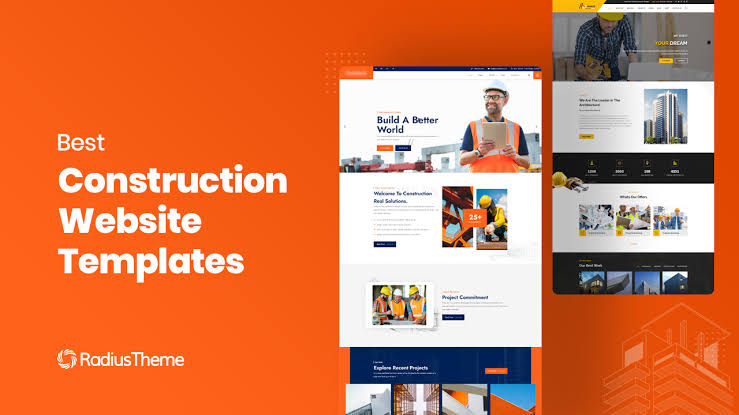 website design for construction company
