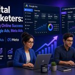 Digital Marketers Powering Online Success with Google Ads, Meta Ads
