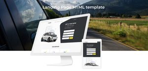 TaxPro - Taxi Service Landing Page Template