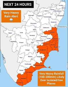 சென்னை மற்றும் தமிழகத்தின் சில பகுதிகளில் வடகிழக்கு பருவமழை தொடங்கியது. கடற்கரைப் பகுதிகளில் அதிகாலை 430 மணி அளவில் தனித்தனி மழை பெய்தது. IMD மற்றும் Skymet Weather கணிப்புகளின்படி அடுத்த இரண்டு வாரங்களில் பரவலான மழை எதிர்பார்க்கப்படுகிறது. மக்கள் நிம்மதி அடைந்துள்ளனர்.
