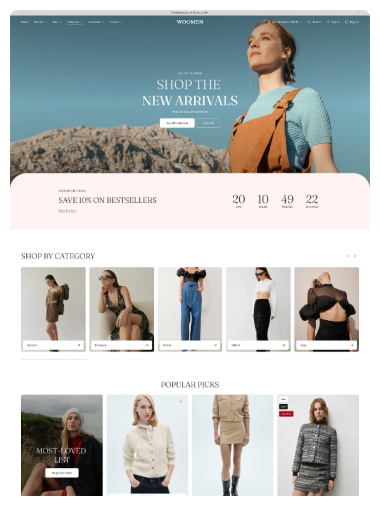 E-Commerce Website Template