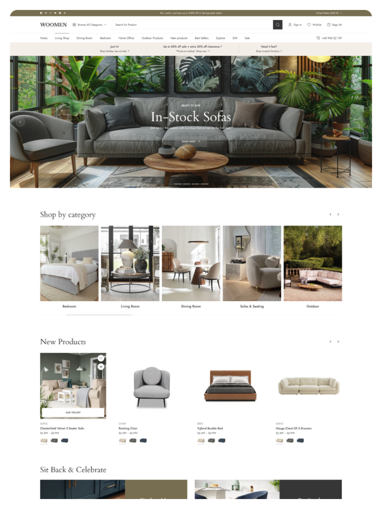 E-Commerce Website Template