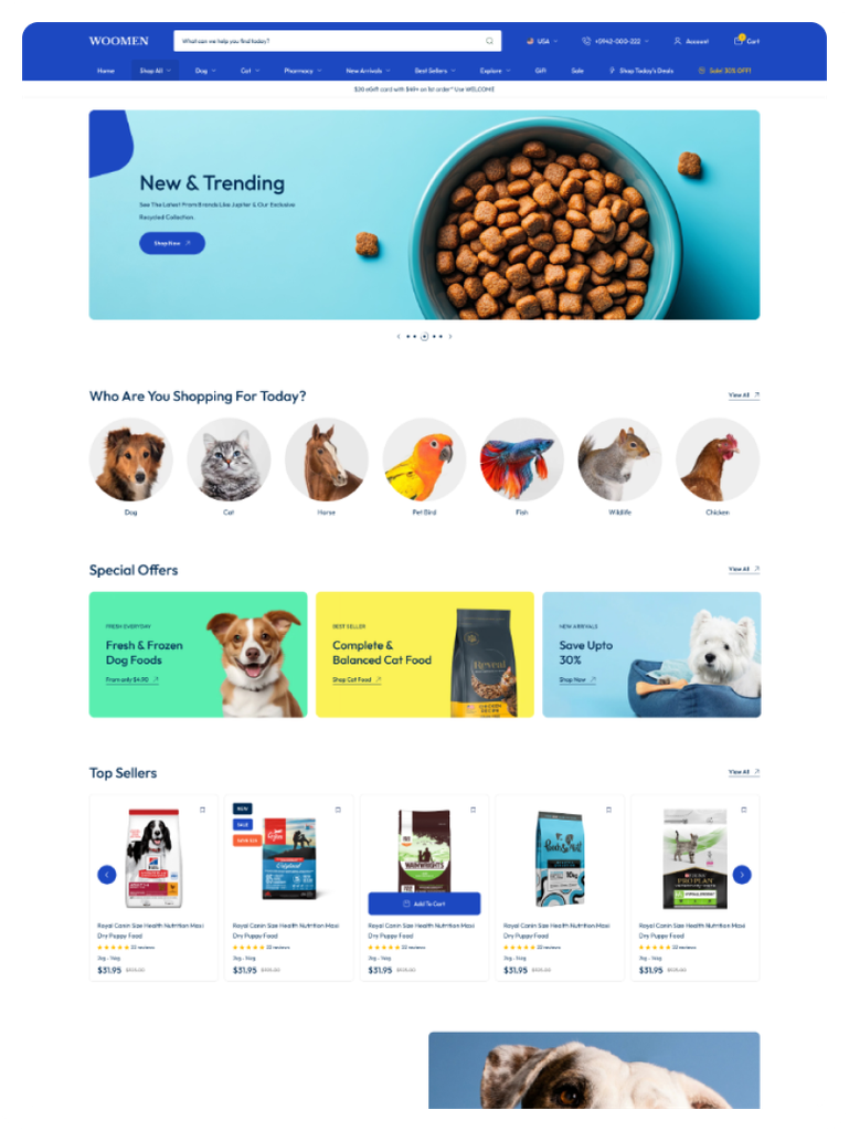 E-Commerce Website Template